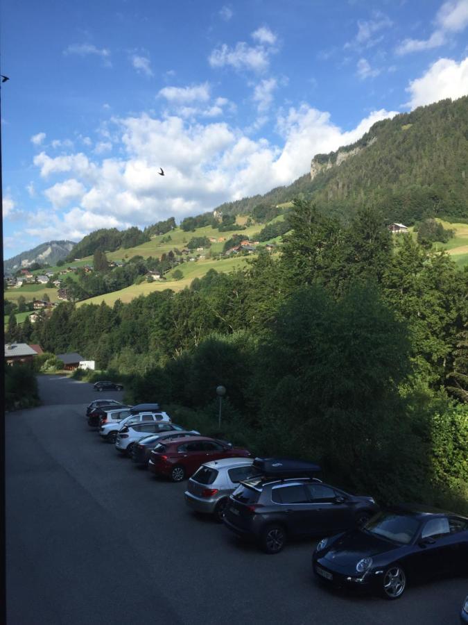 Ferienwohnung Les Portes Du Mont Blanc Flumet Exterior foto