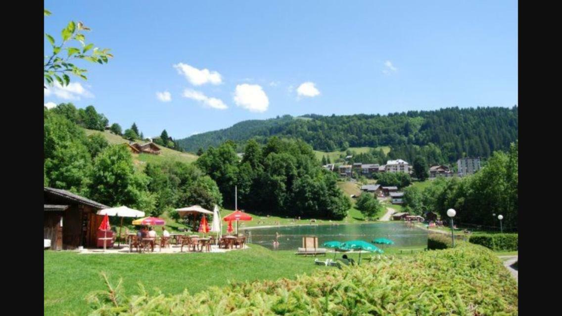 Ferienwohnung Les Portes Du Mont Blanc Flumet Exterior foto