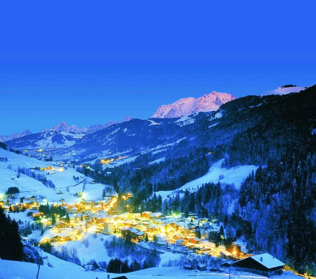 Ferienwohnung Les Portes Du Mont Blanc Flumet Exterior foto